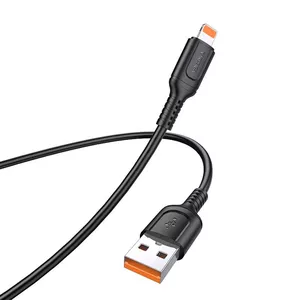 iKaku KSC-805 uzlādes un datu vads 1m USB uz Lightning Black
