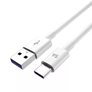 iKaku KSC-110 5A uzlādes data vads Type-C 1.2m White