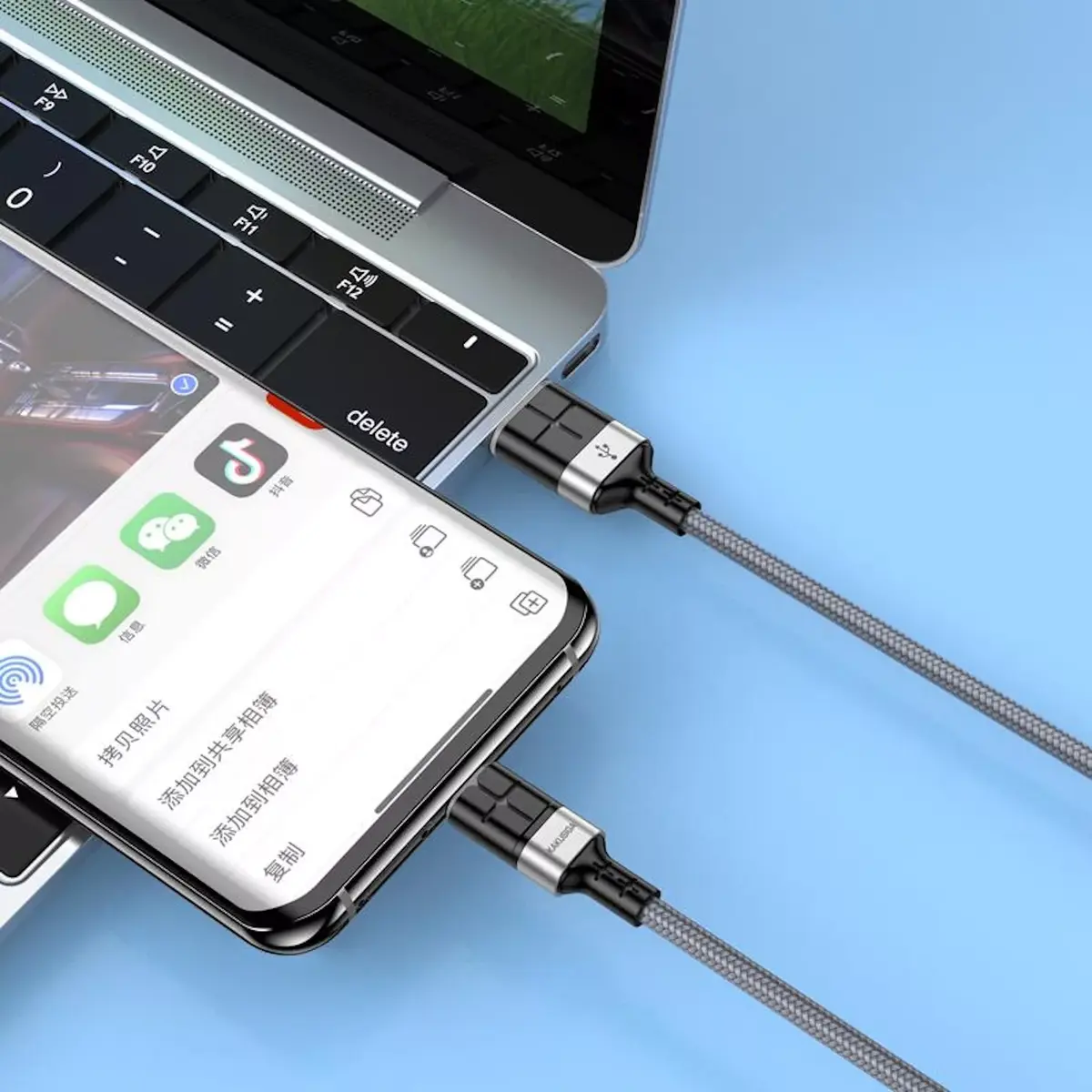 Кабель USB‑A — USB‑C iKaku KSC‑696 1.2 м Photo 3