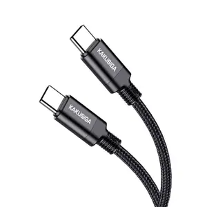 Datu kabelis USB Type-C iKaku KSC-970, Type-C uz Type-C, 1 m, 60 W