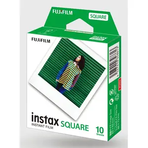 Instant picture film Fujifilm instax SQUARE 10 sheets, film size 54 x 86 mm