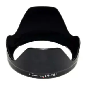 Lens hood JJC LH-78E for Canon EF-S 15-85mm f/3.5-5.6 IS USM — Black