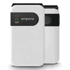Senioru telefons Emporia SIMPLICITYglam.4G 2.8" 106 g Balts
