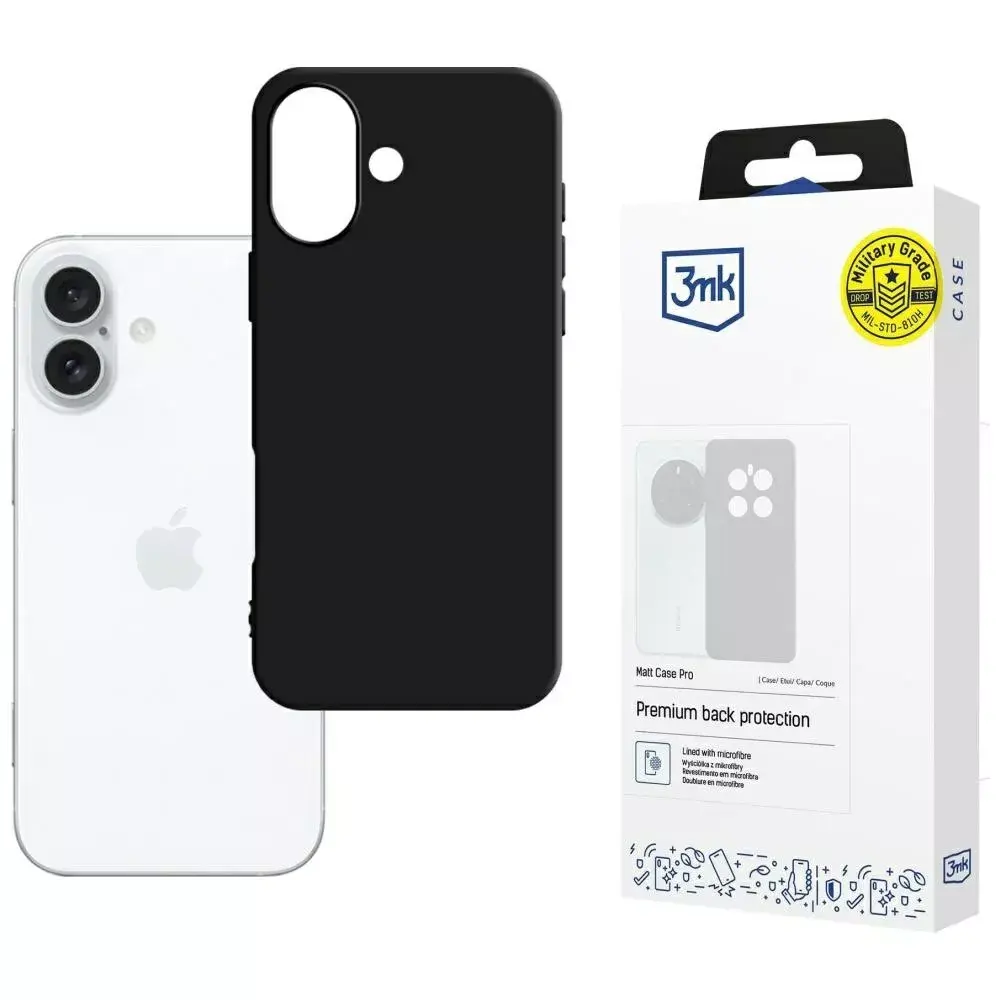 3MK Matt Case Pro — plāns aizsargvāks iPhone 16 Photo 7