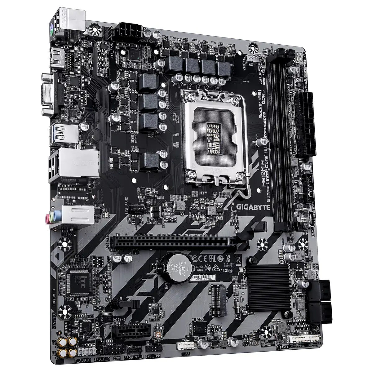 GIGABYTE H810M H Micro ATX motherboard Photo 3