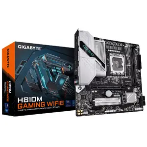 Motherboard GIGABYTE H810M GAMING WIFI6, Intel Core Ultra, LGA 1851, Micro ATX