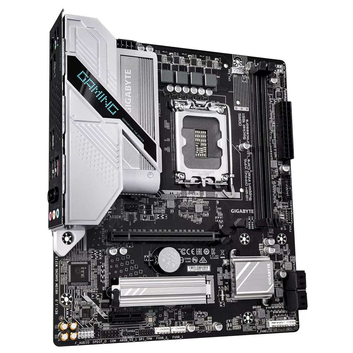 Материнская плата GIGABYTE H810M GAMING WIFI6, H810M Photo 3