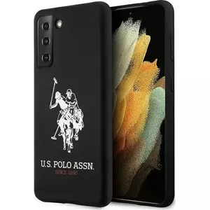 Часы с силиконовым ремешком US Polo USHCS21SSLHRBK чёрные — силиконовый ремешок, аналоговый циферблат