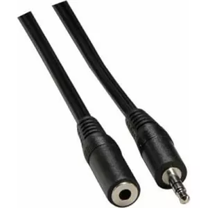 Audio pagarinājuma kabelis Neutralle Jack 3,5 mm M–F, 3 m, melns