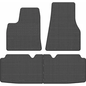 Car Rubber Floor Mats MotoHobby for Tesla Model S (2012+) – All-Weather, Custom Fit