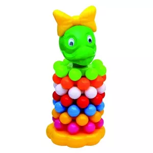 Игрушечная башня Czako Baczek The Plastic Star Tower — пластиковая конструкция, упаковка 123×285 мм, вес 178 г