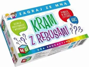 Galda spēle Multigra Kram z rebusami — mīklu un puzļu kāršu komplekts, MPN 387539
