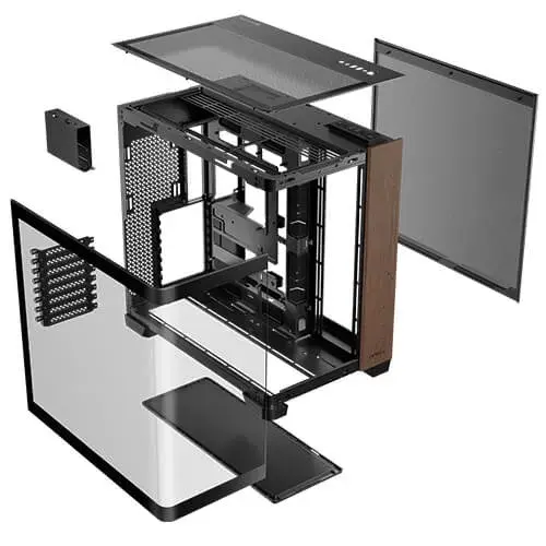 Pilna torņa korpuss Antec C8 Curve Wood Photo 2