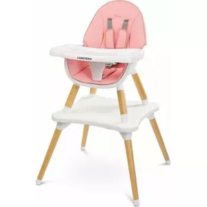Barošanas krēsls Caretero Tuva Pink — Caretero KRZESEŁKO DO KARMIENIA TUVA PINK