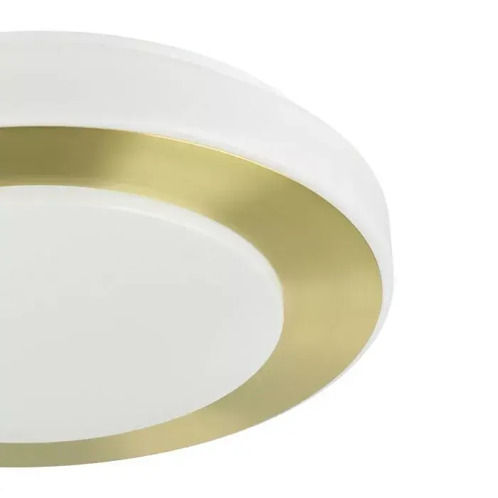 Потолочный светильник EGLO Carpi LED | Латунь и белый Photo 3
