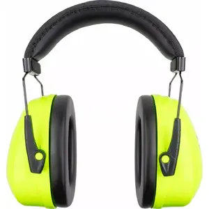 Protective earmuffs Wolfcraft KIDS WF4960000 — children's hearing protection, green