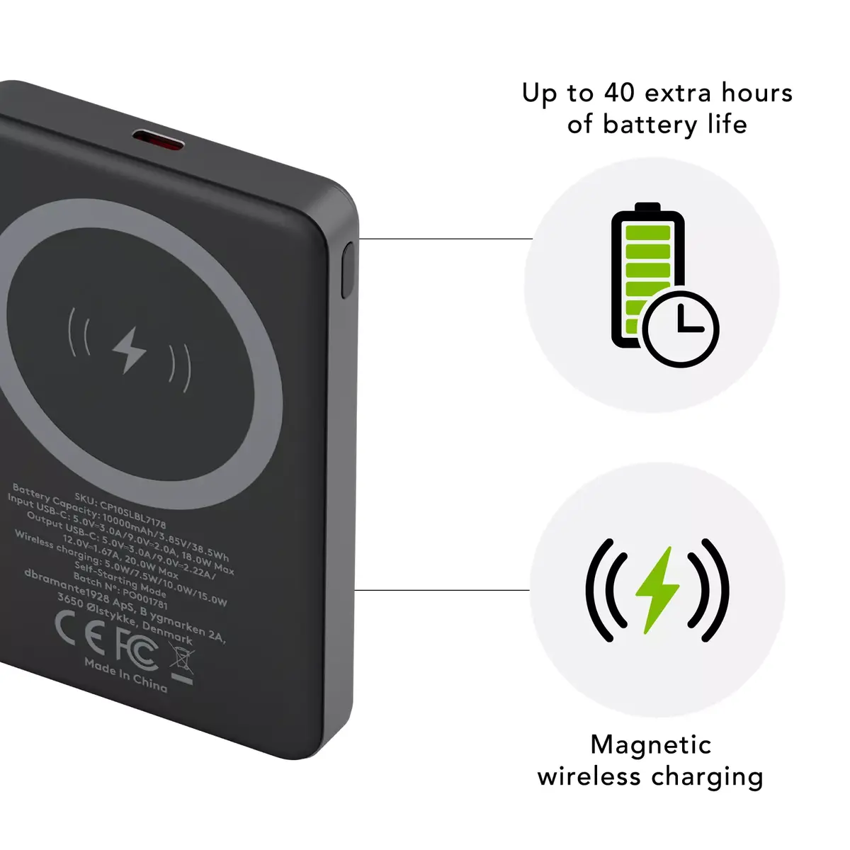 dbramante1928 re-charge 10000 mAh power bank Photo 3