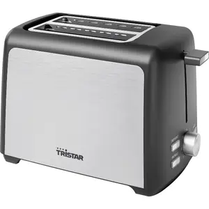 Toaster Tristar BR-1058 — compact 2-slice toaster, adjustable browning, removable crumb tray