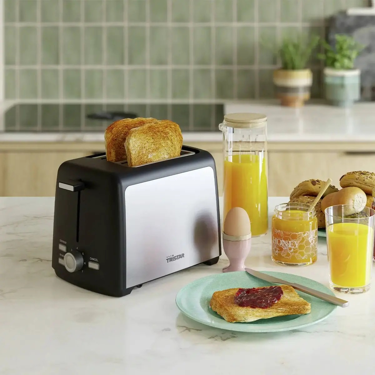 Toaster Tristar BR-1058 — 2-slice compact toaster Photo 4