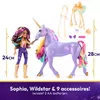 Modes lelle Spinmaster Unicorn Academy Sophia & Rainbow Light-up Wildstar Photo 3
