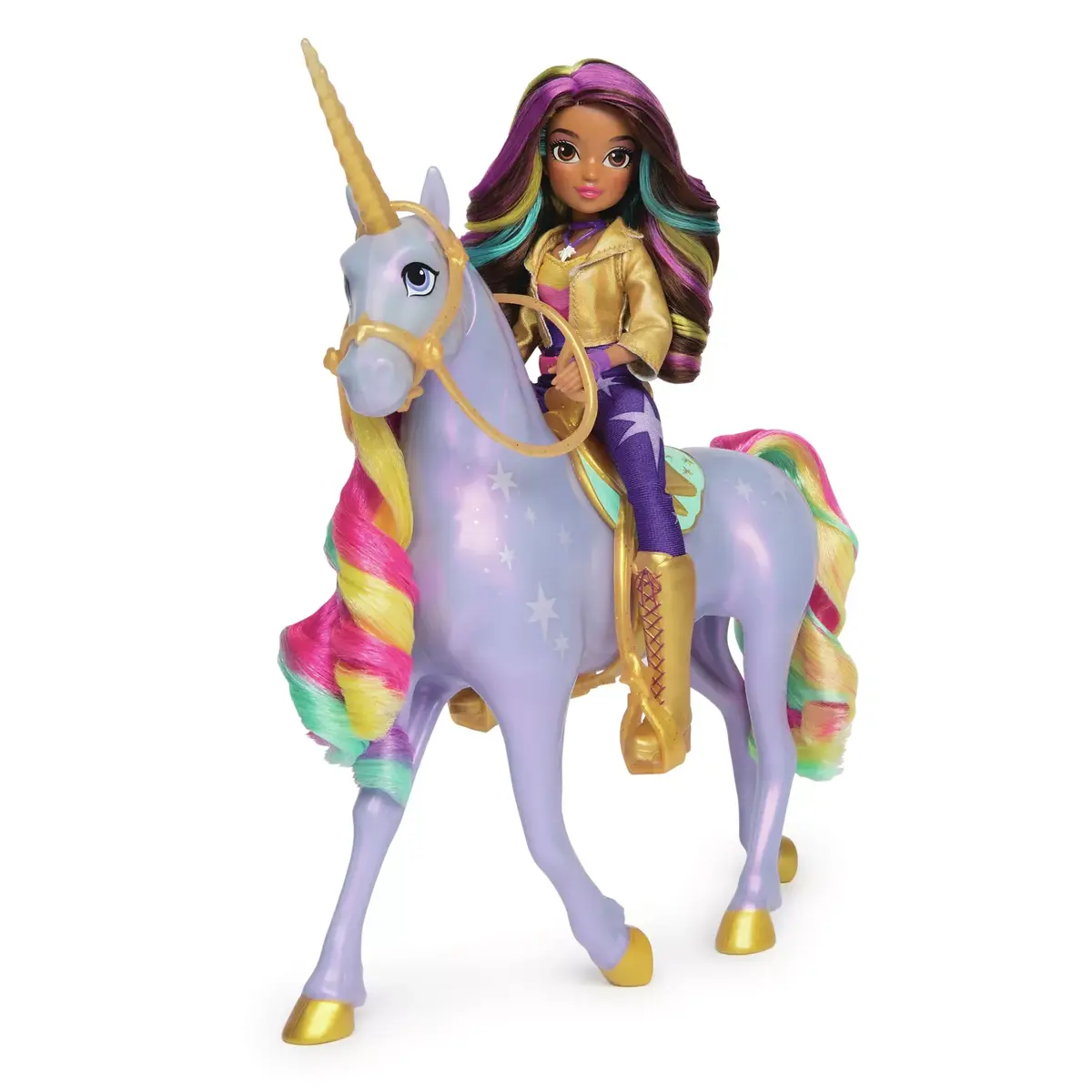 Modes lelle Spinmaster Unicorn Academy Sophia & Rainbow Light-up Wildstar Photo 8