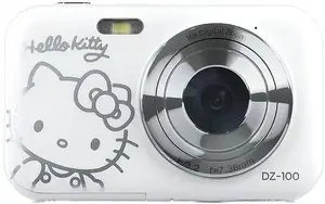 Цифровой фотоаппарат Yashica DZ-100 Hello Kitty белый — 10 МП, 2.7" ЖК-экран
