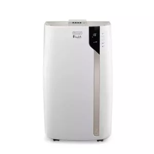 Pārnēsājams kondicionieris DeLonghi Pinguino Extreme PAC EX93 — dzesēšana A+, 220–240 V, LED displejs, pogas, balts, 445×390×805 mm