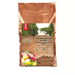 Сухой корм для собак o'canis Duck с просом, картофелем и свеклой, для взрослых, 1.5 кг, белок 26%, жир 10%