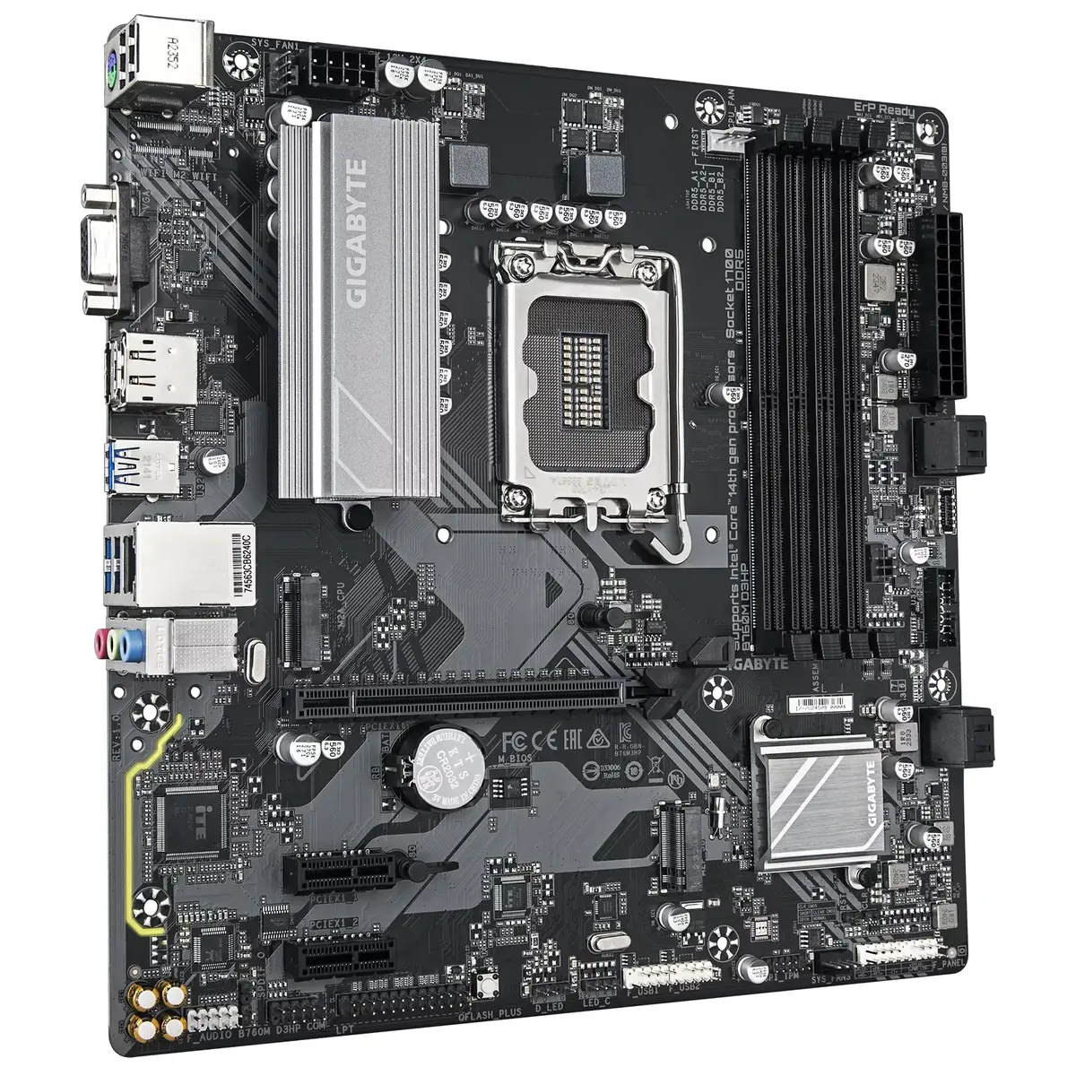 Материнская плата GIGABYTE B760M D3HP, 514193 Photo 4
