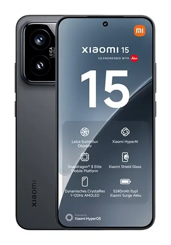 Смартфон Xiaomi 15 5G - 12 ГБ 256 ГБ Черный Photo 14