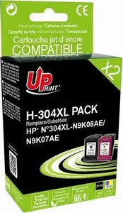 RING H-304XL Ink Cartridge Set for HP DeskJet, Black and Color, 700/400 Pages