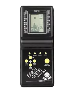 Handheld electronic game RoGer Tetris Black RO-TETRIS-BK portable Tetris-style puzzle device