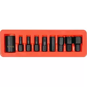 Screwdriver Bit Set Yato YT-10662 9 pcs Hex Metric 12.7 mm