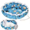 Round pet bed Springos PA0242 Ø 73 cm Photo 2