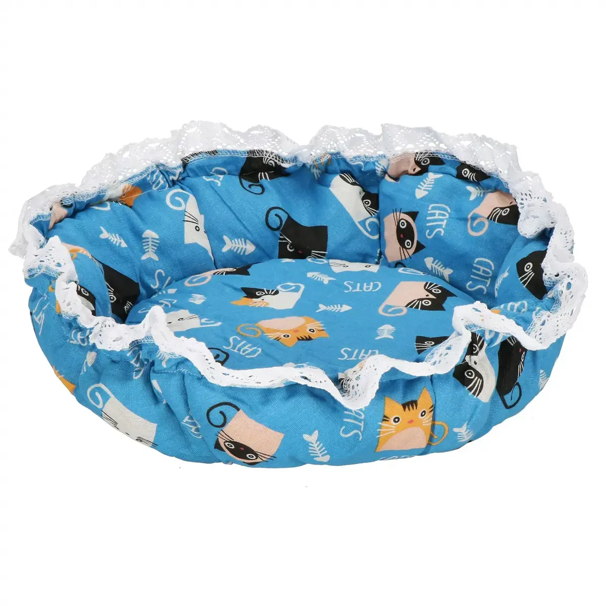Round pet bed Springos PA0242 Ø 73 cm Photo 3