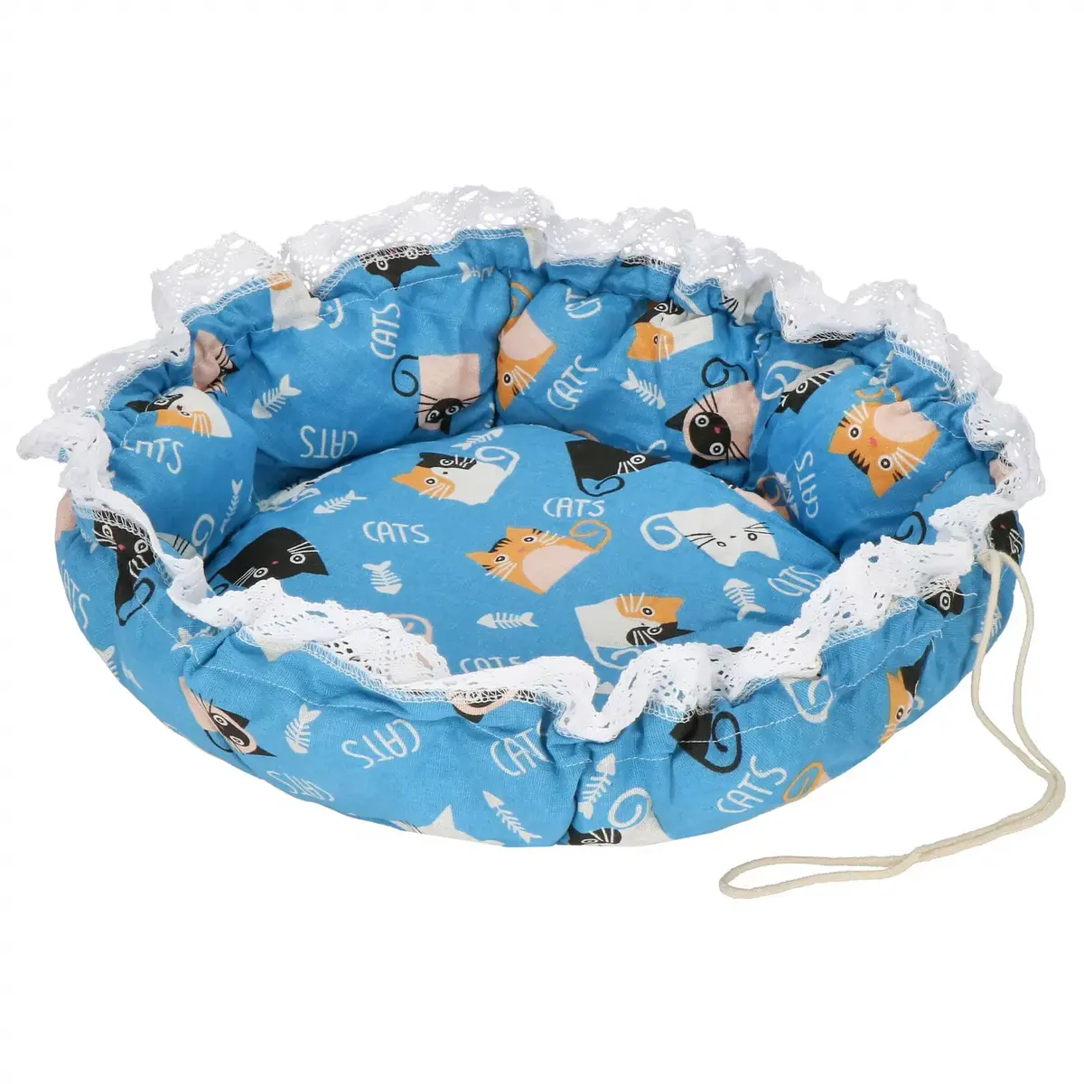 Round pet bed Springos PA0242 Ø 73 cm Photo 4