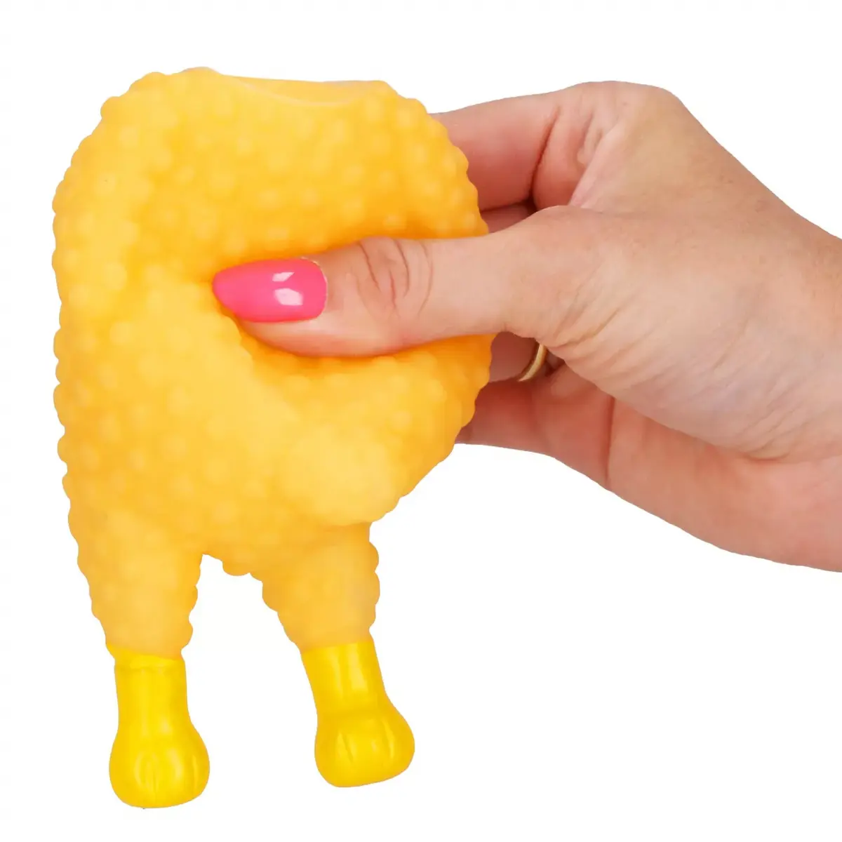 Игрушка для собак Springos PA0285 резиновый цыплёнок с пищалкой Photo 8