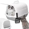 Закрытый туалет для кота Springos PA0335 Photo 3