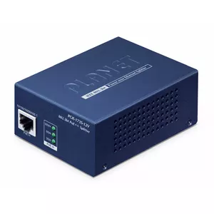 PLANET POE-173S-12V network splitter Power over Ethernet Blue Metal housing LED indicators