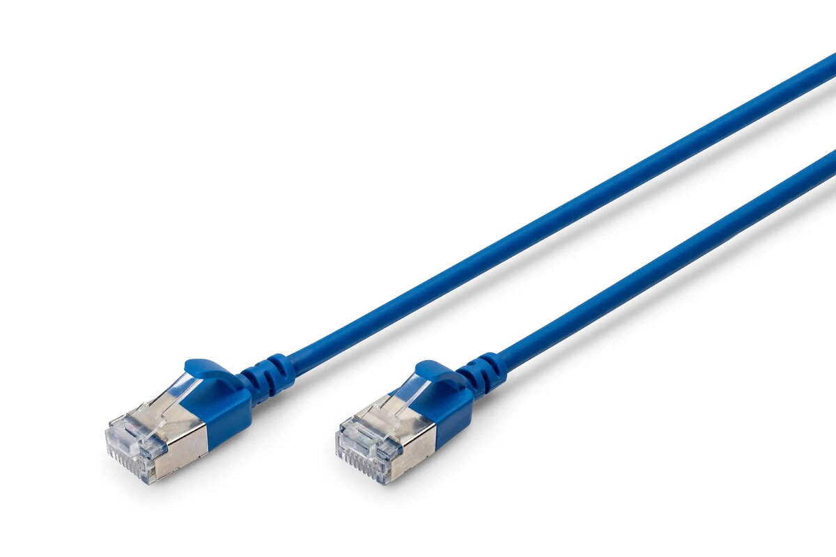 DIGITUS DK-1632-A-003S-B Cat6a F/FTP Slim patch