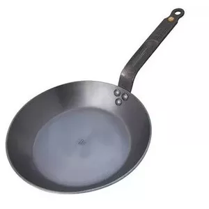 All-purpose pan No name de Buyer Mineral B Element, iron with stainless steel, Ø24 cm, H 39 mm