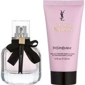 Набор Eau de Parfum Yves Saint Laurent Mon Paris — 50 мл парфюма + 50 мл лосьона