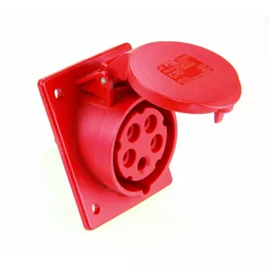Industrial Socket PCE 425-6 32A 400V 3P+Z+N IP44