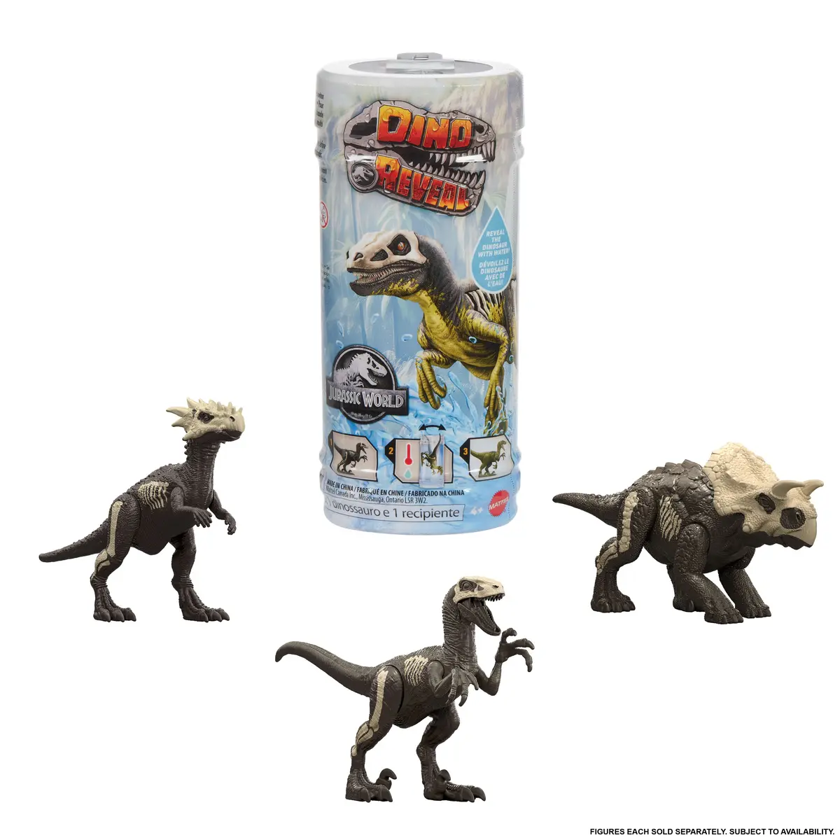 MATTEL Jurassic World Dino Reveal Dinozaura