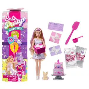 Fashion doll Mattel Barbie Party Unboxed Doll Accessories Multicolour