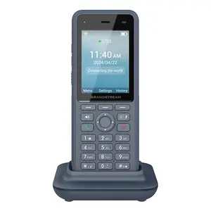IP телефон Grandstream Networks WP836 синий 3 линии LCD Wi-Fi