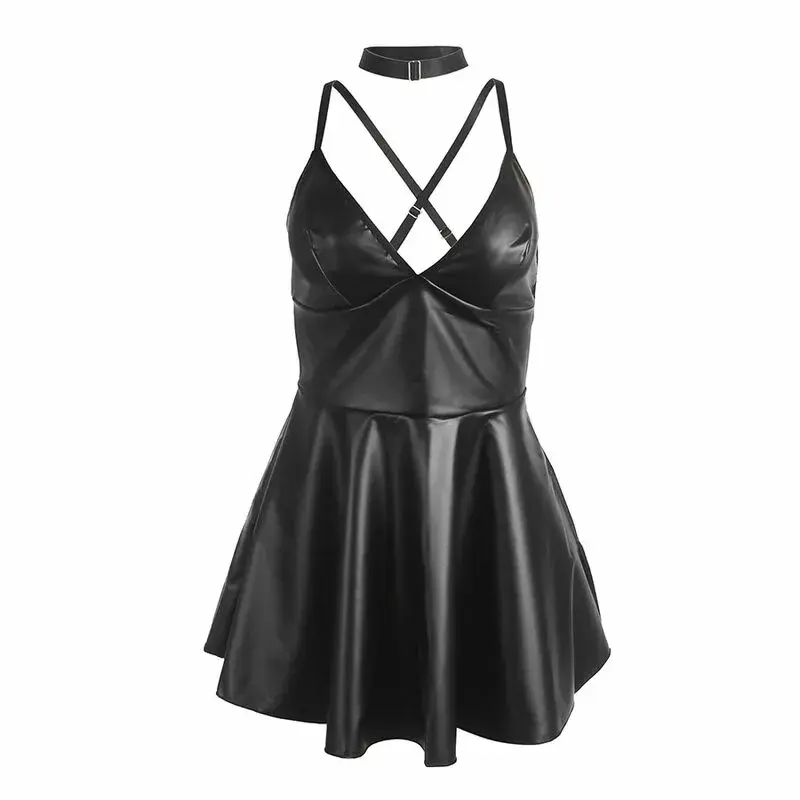 Платье SUBBLIME 955373 с черными кожаными бретелями S/M Photo 5