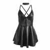 Платье SUBBLIME 955373 с черными кожаными бретелями S/M Photo 5
