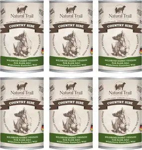 Консервы для собак Natural Trail NATURAL TRAIL PIES 400 г — Country Wildboar, Rabbit, Venison