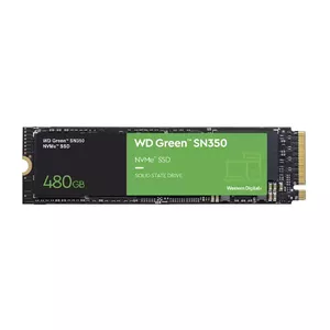SANDISK Western Digital Green SN350 480 GB M.2 NVMe PCI Express 3.0 cietvielu diskdzinis ar 2400 MB/s lasīšanas un 1650 MB/s rakstīšanas ātrumu